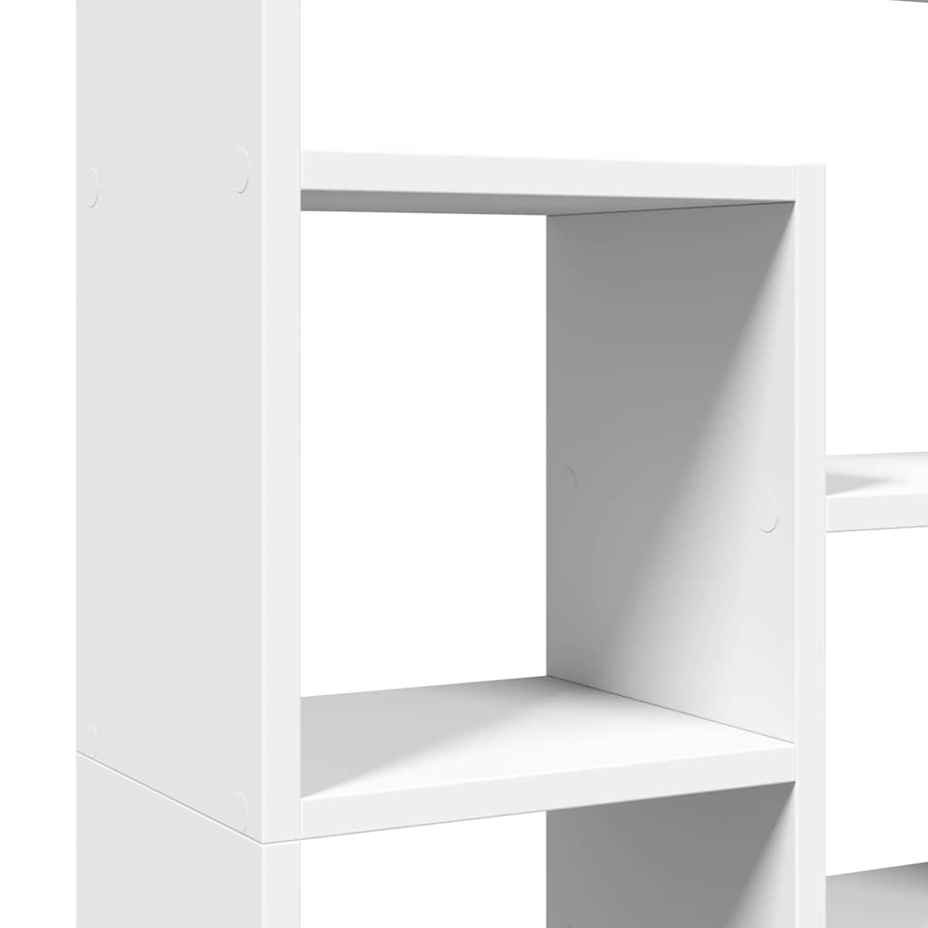 vidaXL Bücherregal Weiß 72x20x120,5 cm Holzwerkstoff