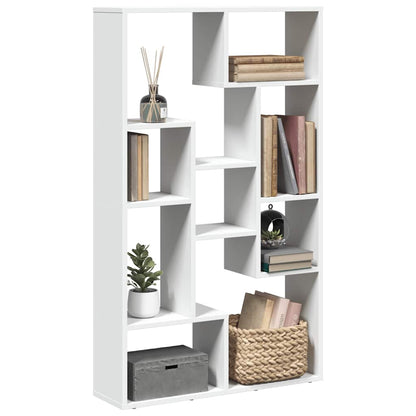 vidaXL Bücherregal Weiß 72x20x120,5 cm Holzwerkstoff