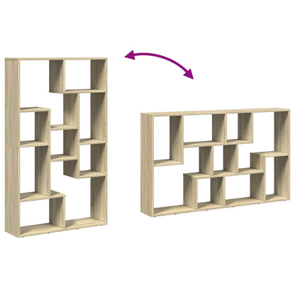 Bücherregal Sonoma-Eiche 72x20x120,5 cm Holzwerkstoff
