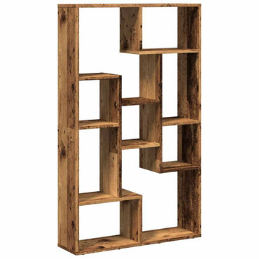 vidaXL Bücherregal Altholz-Optik 72x20x120,5 cm Holzwerkstoff