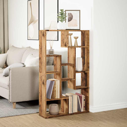 vidaXL Bücherregal Altholz-Optik 72x20x120,5 cm Holzwerkstoff