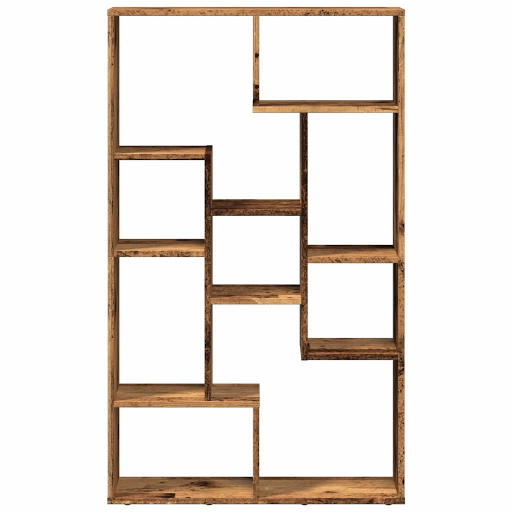 vidaXL Bücherregal Altholz-Optik 72x20x120,5 cm Holzwerkstoff