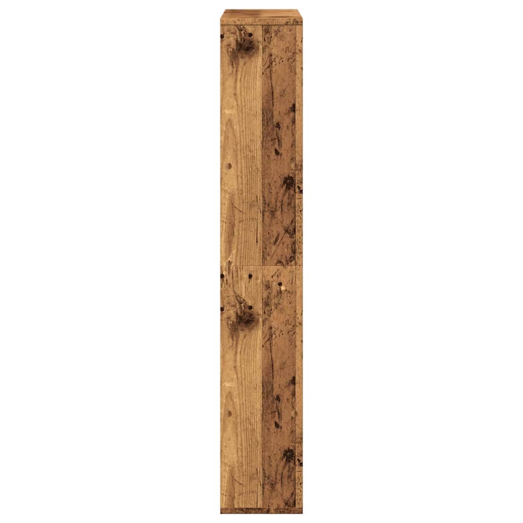 vidaXL Bücherregal Altholz-Optik 72x20x120,5 cm Holzwerkstoff