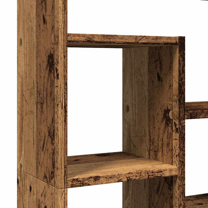 vidaXL Bücherregal Altholz-Optik 72x20x120,5 cm Holzwerkstoff
