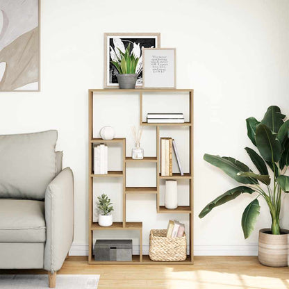 vidaXL Bücherregal Artisan-Eiche 72x20x120,5 cm Holzwerkstoff