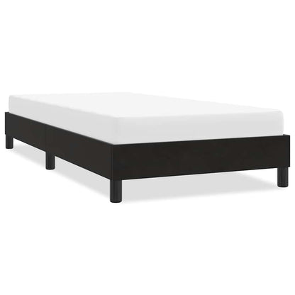 vidaXL Bettgestell ohne Matratze Schwarz 80x210 cm Samt