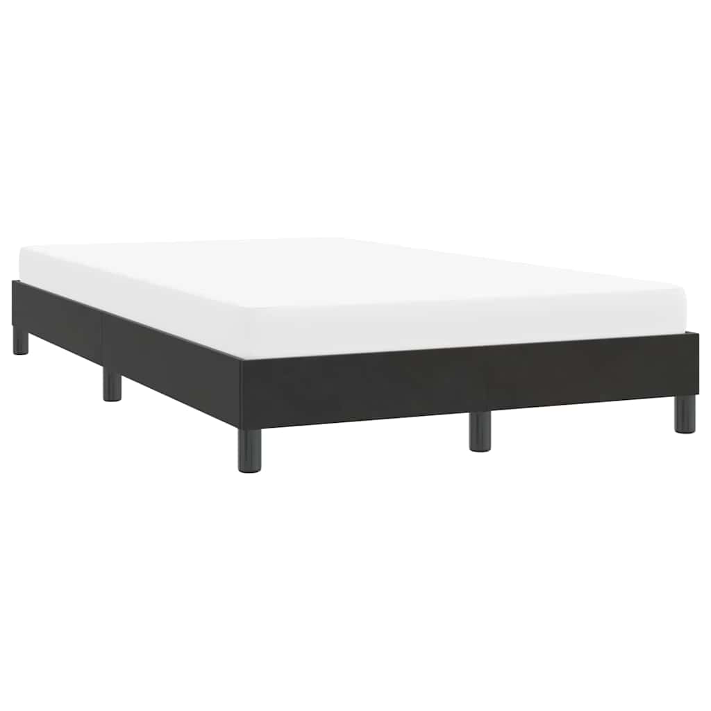 vidaXL Bettgestell ohne Matratze Schwarz 120x210 cm Samt