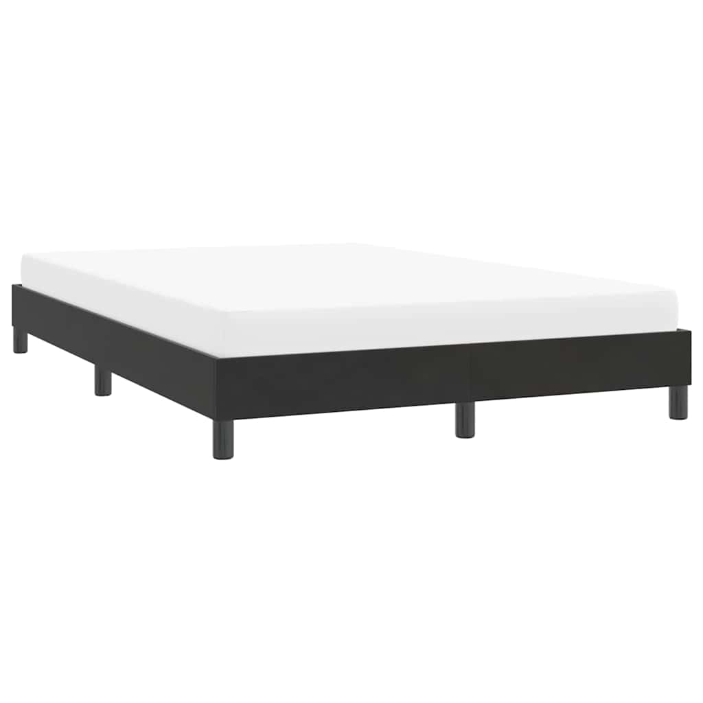 vidaXL Bettgestell ohne Matratze Schwarz 160x210 cm Samt