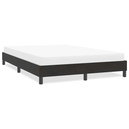 vidaXL Bettgestell ohne Matratze Schwarz 160x210 cm Samt