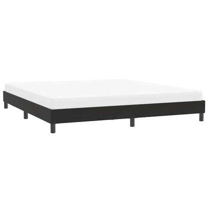 vidaXL Bettgestell ohne Matratze Schwarz 200x210 cm Samt