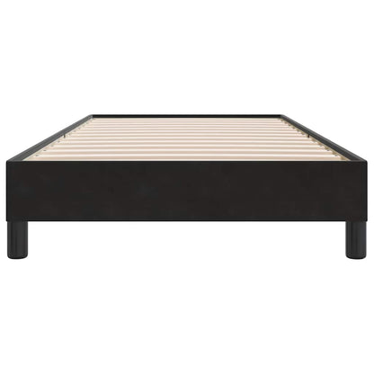 vidaXL Bettgestell ohne Matratze Schwarz 80x220 cm Samt