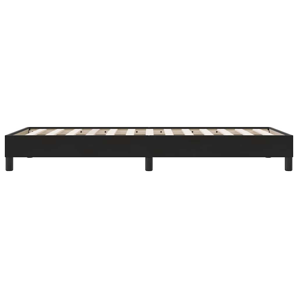 vidaXL Bettgestell ohne Matratze Schwarz 80x220 cm Samt
