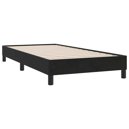 vidaXL Bettgestell ohne Matratze Schwarz 80x220 cm Samt