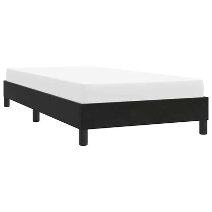 vidaXL Bettgestell ohne Matratze Schwarz 90x220 cm Samt
