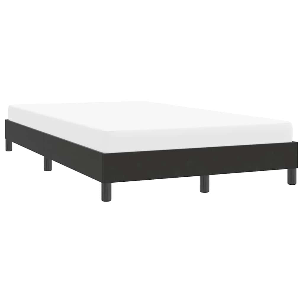 vidaXL Bettgestell ohne Matratze Schwarz 120x220 cm Samt