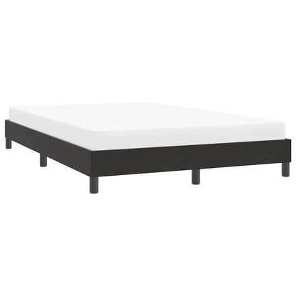 vidaXL Cadre de lit sans matelas Velours Noir 140x220 cm
