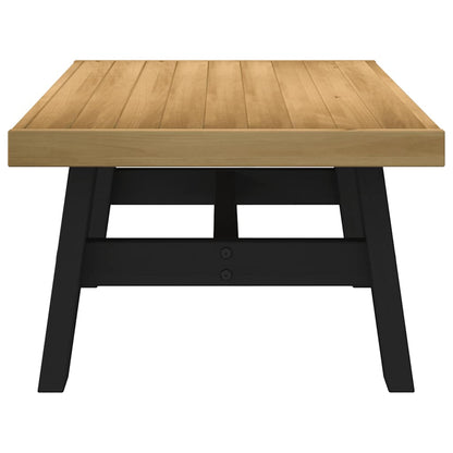 vidaXL Table basse NOAIN pieds en A 120x60x40 cm Pin massif