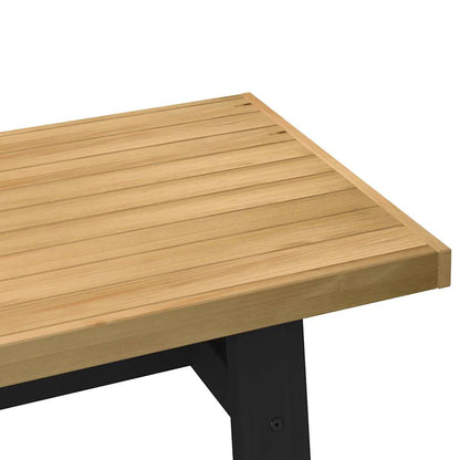 vidaXL Table basse NOAIN pieds en A 120x60x40 cm Pin massif