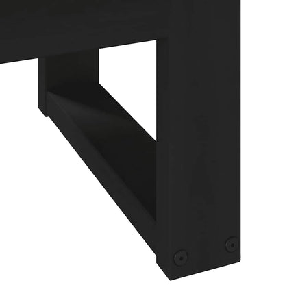vidaXL Couchtisch NOAIN U-förmige Beine 120x60x40 cm Massivholz Kiefer