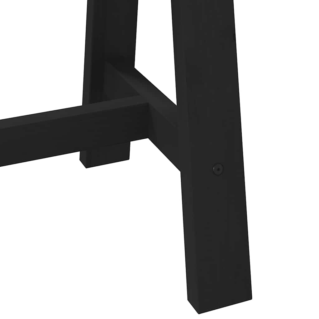 vidaXL Schreibtisch NOAIN A-Form-Beine 120x50x75 cm Massivholz Kiefer