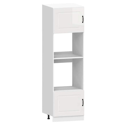 vidaXL 7-tlg. Küchenschrank-Set Kalmar Hochglanz-Weiß Holzwerkstoff
