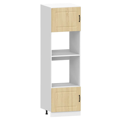 vidaXL 7-tlg. Küchenschrank-Set Kalmar Sonoma-Eiche Holzwerkstoff