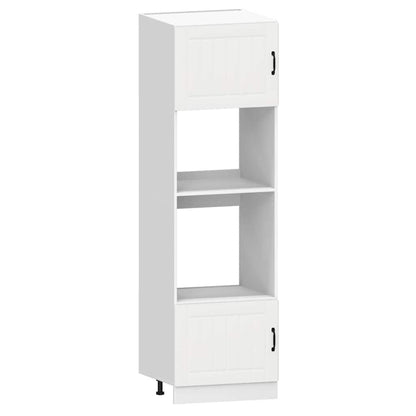 vidaXL 7-tlg. Küchenschrank-Set Kalmar Weiß Holzwerkstoff