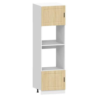 vidaXL 7-tlg. Küchenschrank-Set Porto Sonoma-Eiche Holzwerkstoff