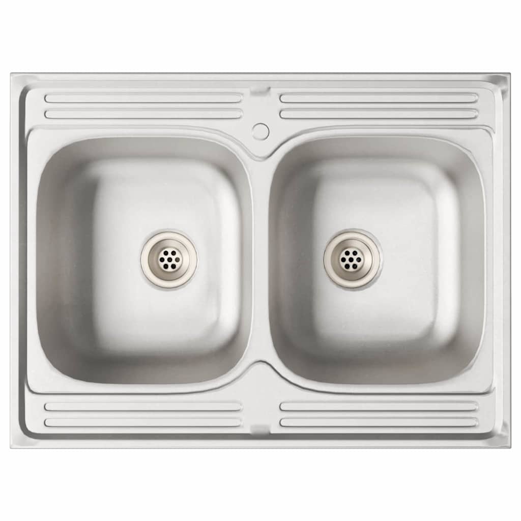 vidaXL Küchenschrank mit Tür Kalmar Glänzend Weiß 80 x 46 x 81.5 cm