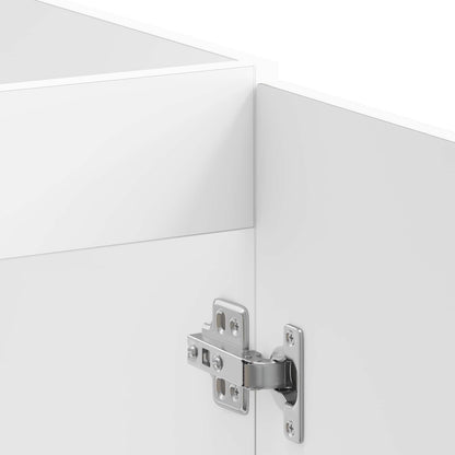 vidaXL Waschbecken-Unterschrank mit Tür Porto Weiß 80 x 46 x 81.5 cm