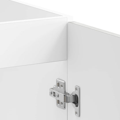 vidaXL Waschbecken-Unterschrank mit Tür Porto Grau 80 x 46 x 81.5 cm