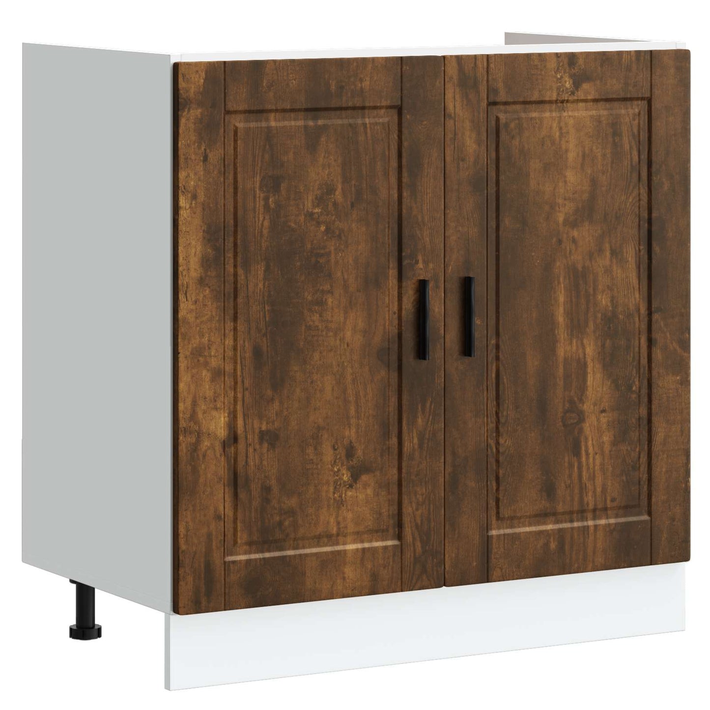 vidaXL Waschbecken-Unterschrank mit Tür Porto Braun 80 x 46 x 81.5 cm