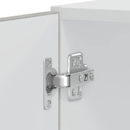 Herdumbauschränke 2 Stk. Kalmar Grau Sonoma Holzwerkstoff