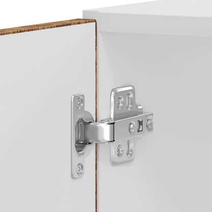 vidaXL Armoires à linge 2 pcs Aspect bois de récupération Kalmar Bois d'ingénierie