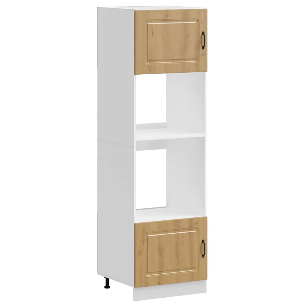 Herdumbauschränke 2 Stk. Kalmar Artisan-Eiche Holzwerkstoff