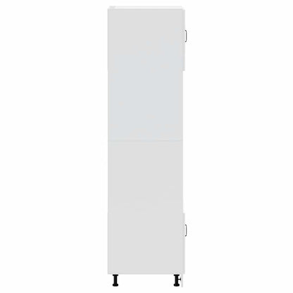 Herdumbauschränke 2 Stk. Lucca Weiß Holzwerkstoff