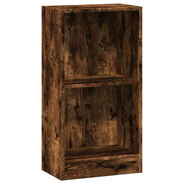 vidaXL Bibliothèque chêne fumé 40x24x76 cm bois d'ingénierie