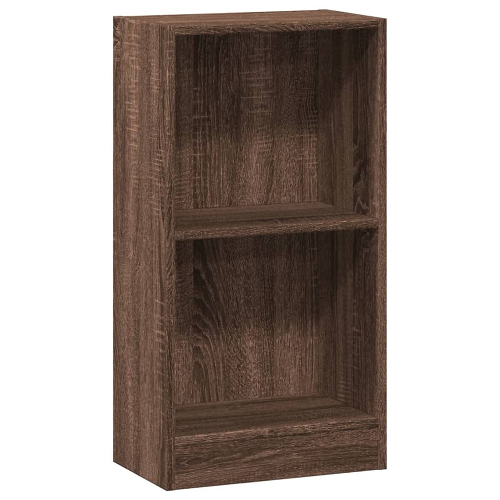 vidaXL Bibliothèque marron aspect chêne 40x24x76 cm bois d'ingénierie