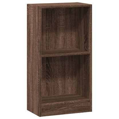 vidaXL Bibliothèque marron aspect chêne 40x24x76 cm bois d'ingénierie