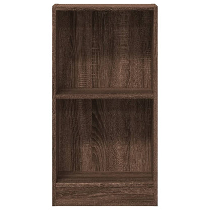 vidaXL Bibliothèque marron aspect chêne 40x24x76 cm bois d'ingénierie
