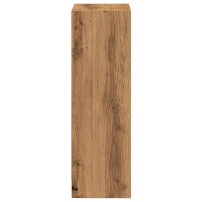 vidaXL Bibliothèque Chêne artisan 40x24x76 cm Bois d'ingénierie
