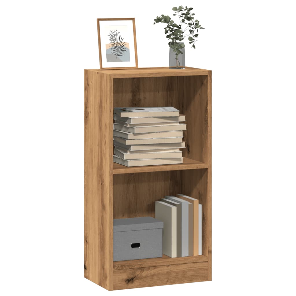 vidaXL Bibliothèque Chêne artisan 40x24x76 cm Bois d'ingénierie