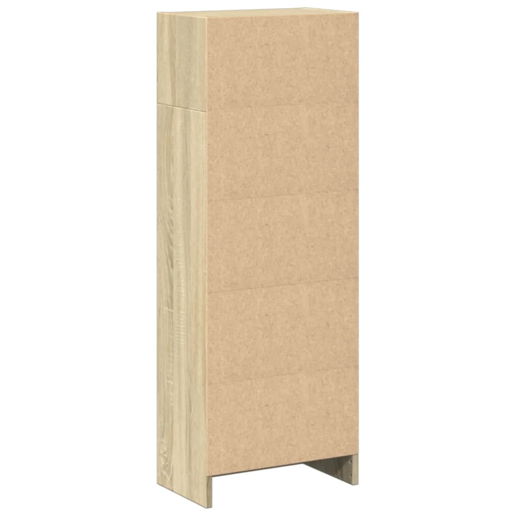 vidaXL Bibliothèque Chêne Sonoma 40x24x109 cm Bois d'ingénierie