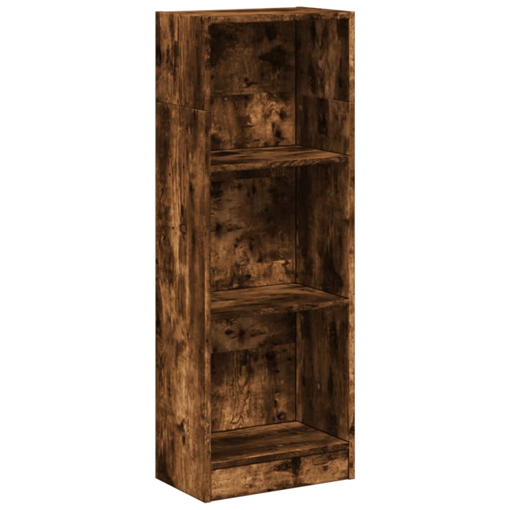 vidaXL Bücherregal Räuchereiche 40x24x109 cm Holzwerkstoff