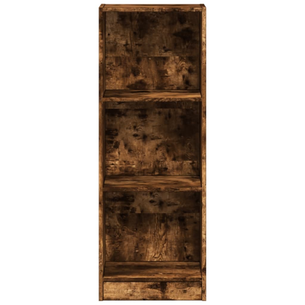 vidaXL Bücherregal Räuchereiche 40x24x109 cm Holzwerkstoff