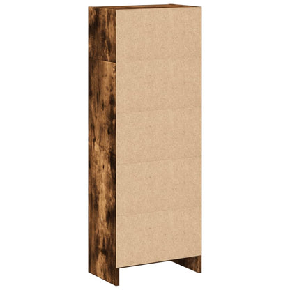 vidaXL Bücherregal Räuchereiche 40x24x109 cm Holzwerkstoff