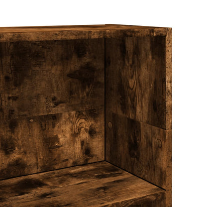 vidaXL Bücherregal Räuchereiche 40x24x109 cm Holzwerkstoff