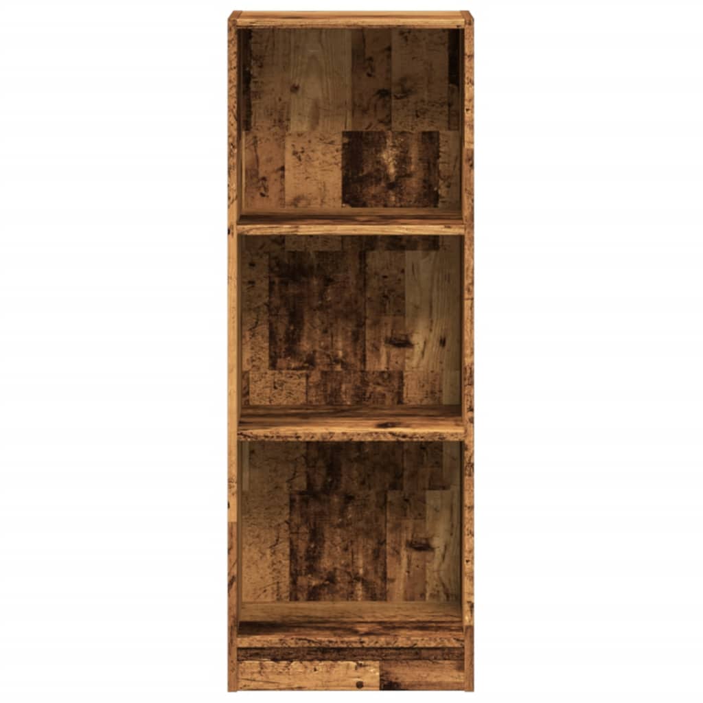 vidaXL Bücherregal Altholz-Optik 40x24x109 cm Holzwerkstoff