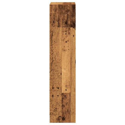 vidaXL Bücherregal Altholz-Optik 40x24x109 cm Holzwerkstoff