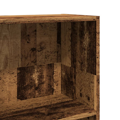 vidaXL Bücherregal Altholz-Optik 40x24x109 cm Holzwerkstoff